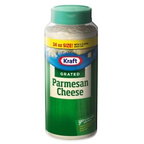 Kraft Grated Parmesan Cheese, 24 oz.