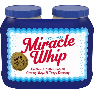 Miracle Whip Original Mayo-Like Dressing (30 oz., 2 pk.) - Sam's Club