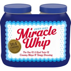 Miracle Whip Original Mayo-Like Dressing, 30 oz., 2 pk.