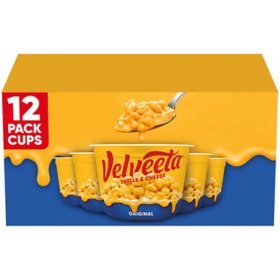 Velveeta Shells and Cheese Original Microwavable Sauce Cups 12 ct.