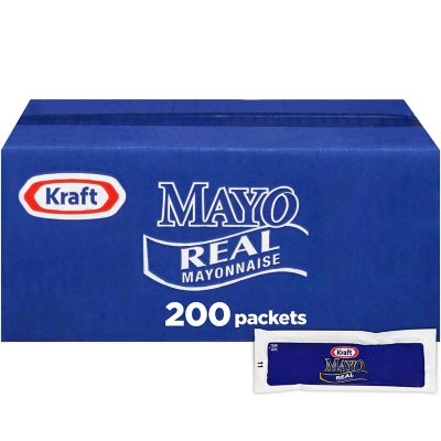 Kraft Real Mayo Mayonnaise Single Serve Pouches | Fig App