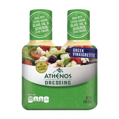 Atheno's Greek Vinaigrette Dressing (20 oz., 2 pk.) Sam's Club