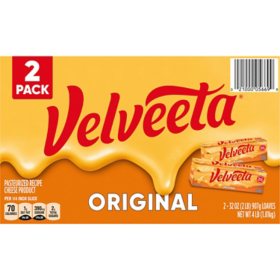 Velveeta Original Pasteurized Cheese Loaf 32 oz., 2 ct.