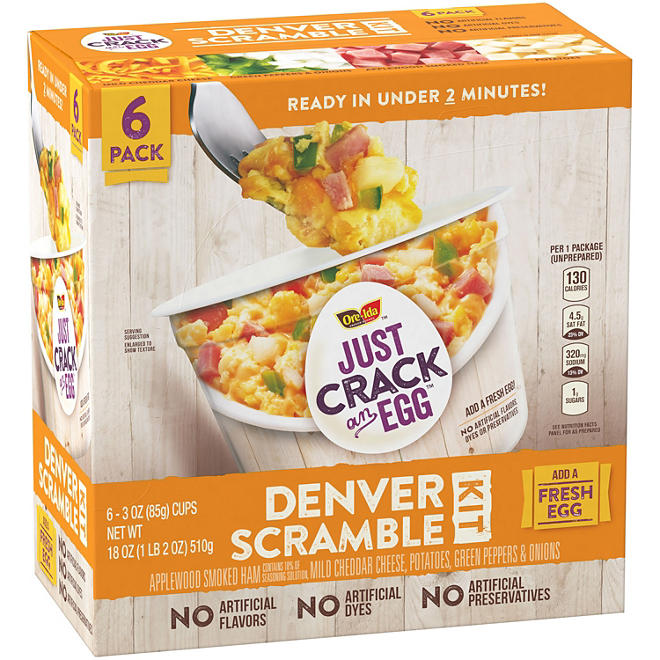Just Crack an Egg, Denver Scramble Kit (3 oz., 6 ct.)