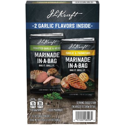 Marinade bags store