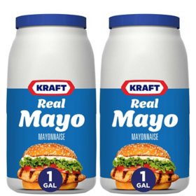 Kraft Real Mayo Creamy & Smooth Mayonnaise, 2 ct, 1 gal.