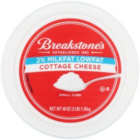 Breakstone S Cottage Cheese 3 Lb Tub Sam S Club