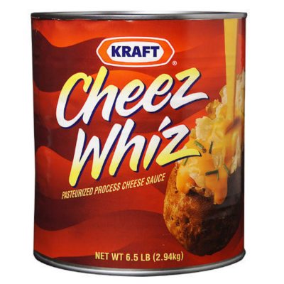 Cheez Whiz Original Cheese Sauce Bulk Food Service 6.5 lbs (6/Case)