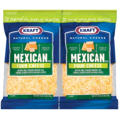 Kraft® Shredded Cheese Sam's Club