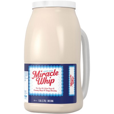 Miracle Whip Original Mayo like Dressing 1 gal. Sam s Club