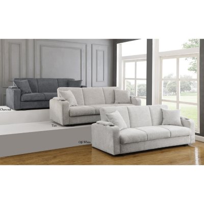 Kenna Upholstered Sofa Bed (Assorted Colors) - Sam's Club