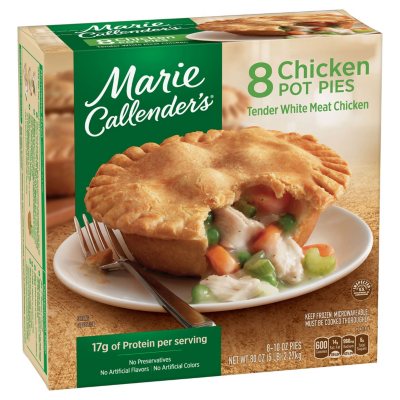 Marie Callender's Chicken Pot Pies, Frozen (8 pk.) - Sam's Club