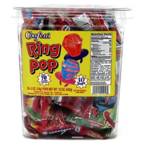 Confetti Ring Pop (0.5 oz., 30 pk.)