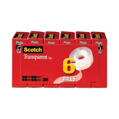 Buy Scotch FT-5100-3060-2 C6001933 Tape Scotch® Crystal Clear 600  Transparent (L x W) 33 m x 19 mm 1 pc(s)