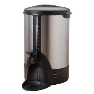 Empura E-CP-40 40 Cup Stainless Steel Coffee Urn / Percolator - 120V, 1350W