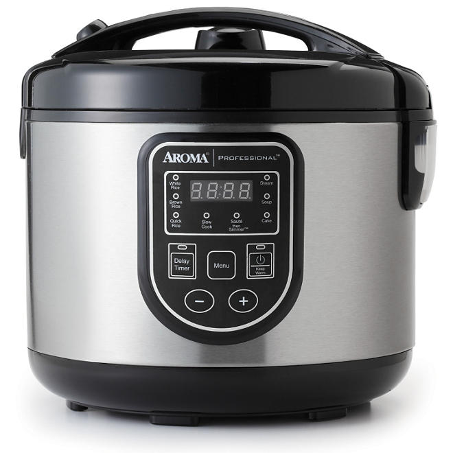 Aroma 16-Cup Rice Cooker, Slow Cooker, & Food Steamer