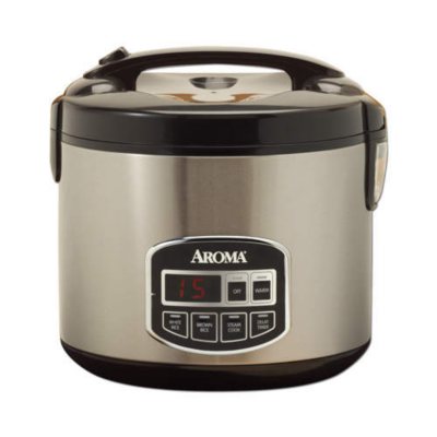 White Aroma Rice Cooker 10 Cup - See Pictures #BB