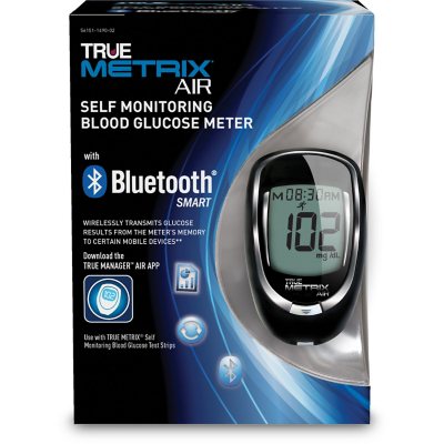 True Metrix Air Blood Glucose Meter, Self Monitoring, Bluetooth Smart