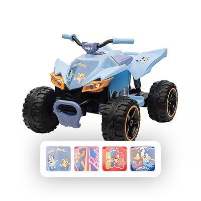 Sakar Licensed 12V Battery Powered ATV Ride On:- Bluey