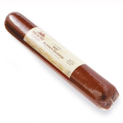  Hickory Farms Summer Sausage Hardwood Smoked (Single Pack) :  Books