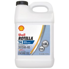 Rotella T4 Triple Protection 15W40 2-pack/2.5 gallon bottles