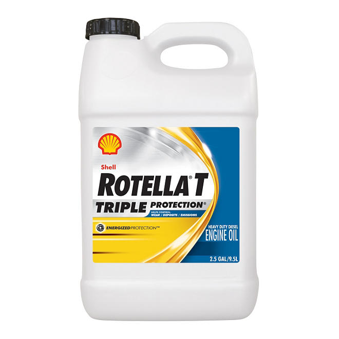 Rotella T 15W40 Heavy Duty Motor Oil (2-pack / 2.5 gallon bottles)