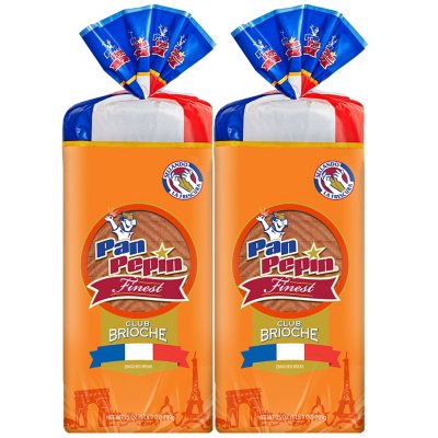 Pan Pepín Finest Brioche Club Sandwich Bread (25 oz., 2 pk.) - Sam's Club