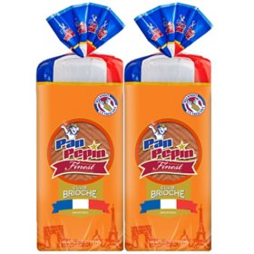 Pan Pepín Finest Brioche Club Sandwich Bread 25 oz., 2 pk.