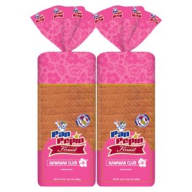 Pan Pepin Finest Hawaiian Club Sandwich Bread 24 oz., 2 pk.