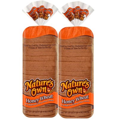 Nature's Own® Honey Wheat Bread 20 oz. Loaf