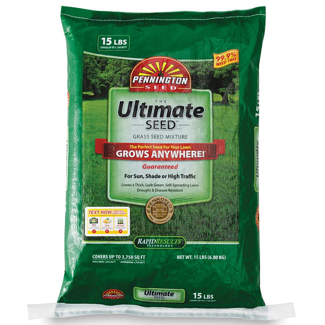 Pennington Ultimate Seed - Covers up to 3750 sq. ft.  