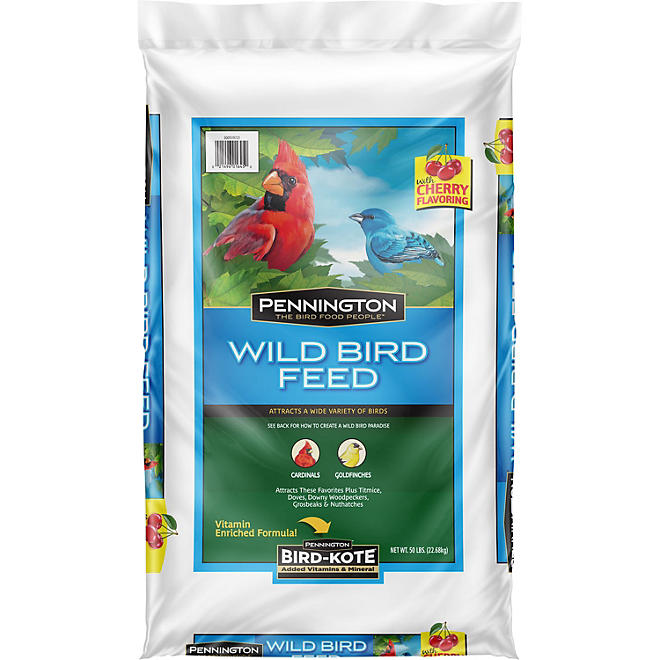 Pennington Wild Bird Food With Cherry Flavor 50 lbs.