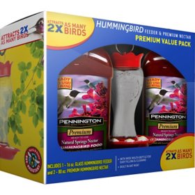 Pennington Hummingbird Feeder and Nectar Kit