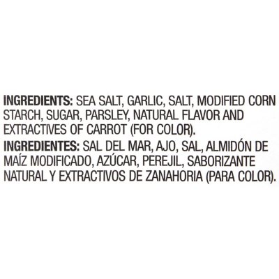  Lawry's 25% Less Sodium Garlic Salt With Parsley, 5.62 oz :  Grocery & Gourmet Food