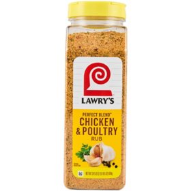 Lawry's Chicken & Poultry Rub Seasoning 24.5 oz.