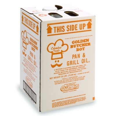Golden Butcher Boy Pan & Grill Oil 35 lbs. Sam's Club