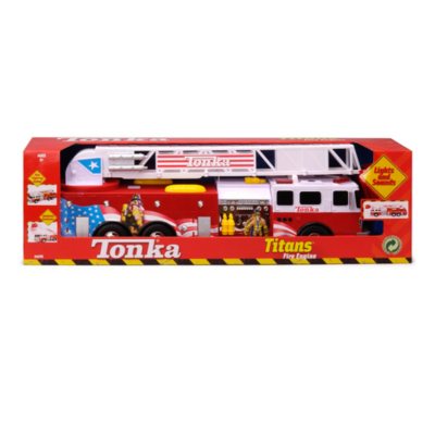 Tonka mighty cheap motorized fire truck