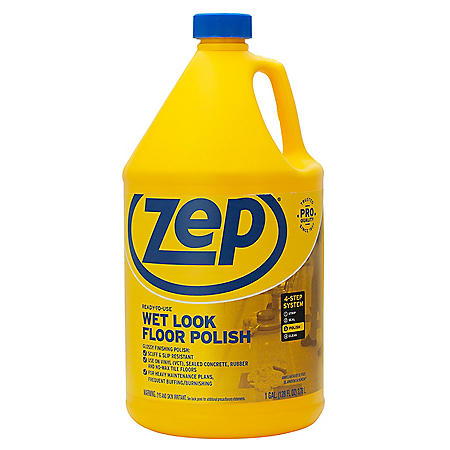 Zep Wet-Look Floor Polish Glossy Finish (1 gal.)