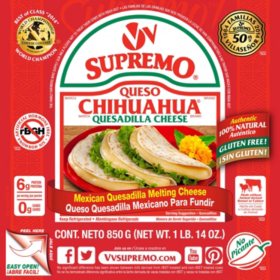 V&V Supremo Queso Chihuahua Quesadilla Cheese 30 oz.