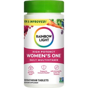 Rainbow Light Women's One Multivitamin Plus Superfoods & Probiotics Tablets 180 ct.