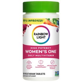 Rainbow Light Women's One Multivitamin Plus Superfoods & Probiotics Tablets 180 ct.