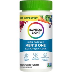 Rainbow Light Men's One Multivitamin Tablet Plus Superfoods & Probiotics 180 ct.