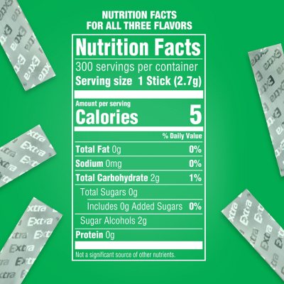 Extra Mint Sugar Free Chewing Gum Bulk Variety Pack 15 Pc Pk Sam S Club