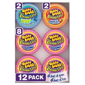 Hubba Bubba Bubble Tape Gum (2 oz., 12 ct.)