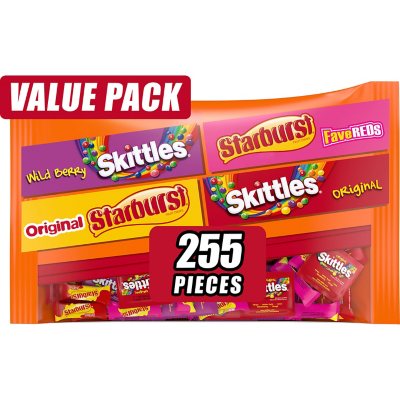 Starburst And Skittles Assorted Candies Value Pack 104 4 Oz 225 Ct Sam S Club