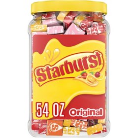Starburst Original Fruity Chewy Candy Bulk Jar (3lbs 6oz)