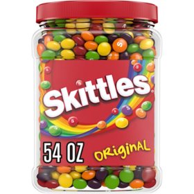 Skittles Original Chewy Candy Bulk Jar, 54 oz.