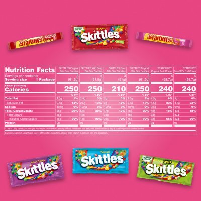 Starburst and Skittles Fun Size Variety Mix