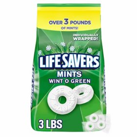 Life Savers Wint-O-Green Mints Hard Candy, 53.95 oz.