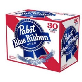 Pabst Blue Ribbon 12 fl. oz. can, 30 pk.